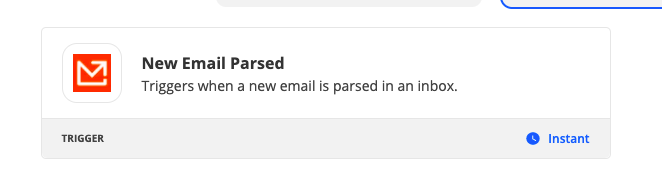 Simply choose this Trigger in Zapier: